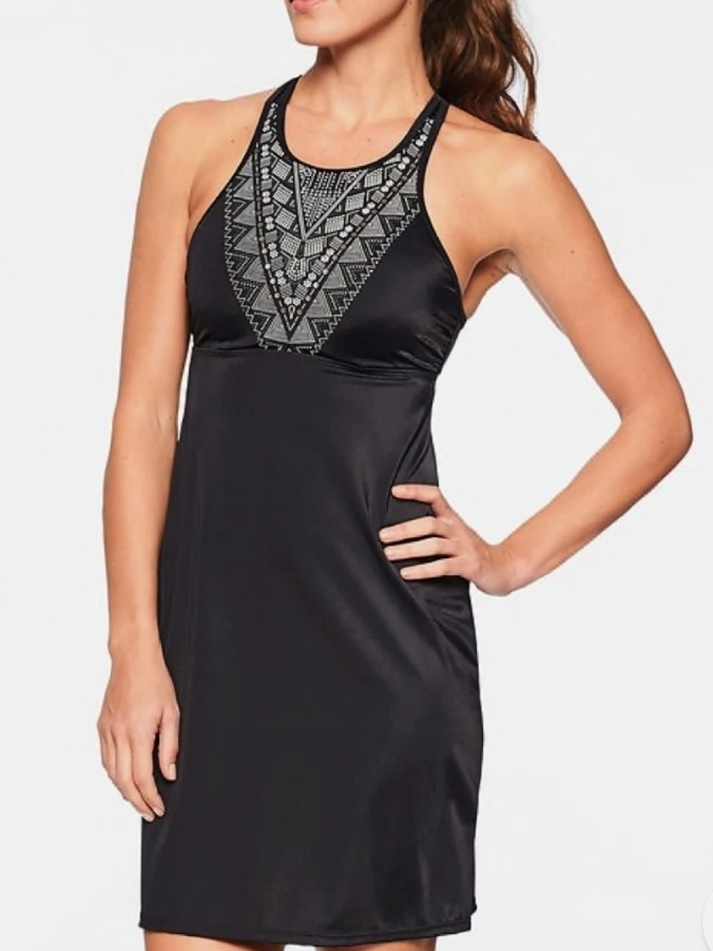 Athleta Under wire Swim Dress 36/D